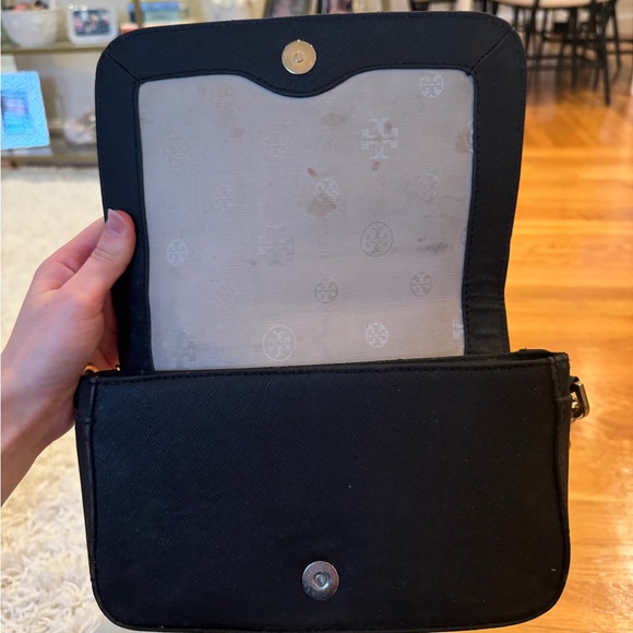 Tory Burch Black and Gold Crossbody - Picture 6 of 15